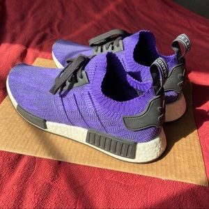 Purple Adidas NMD’s
